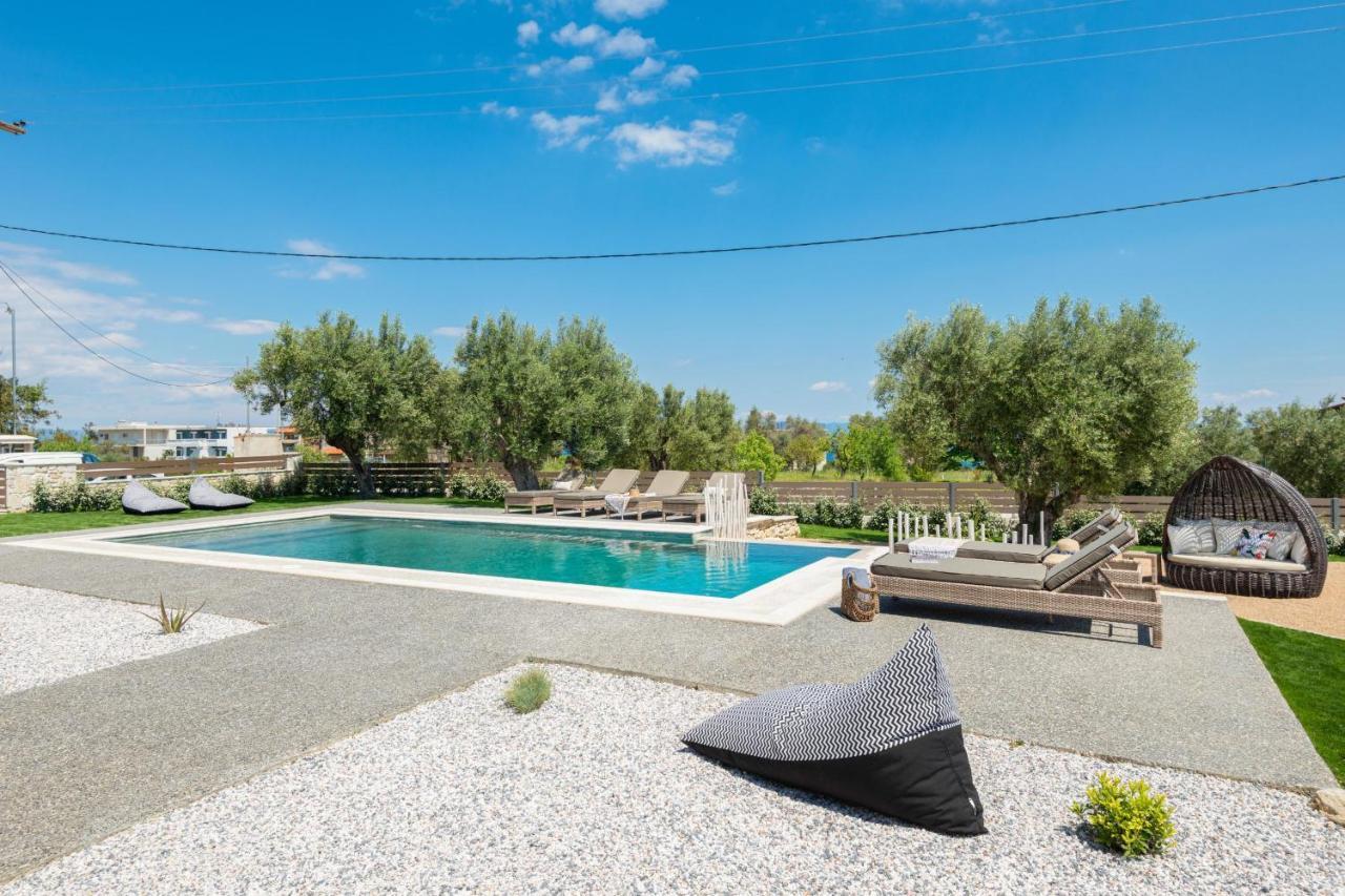 "Four Olives" Luxury Rooms, Afitos #Feelslikehome Exterior foto